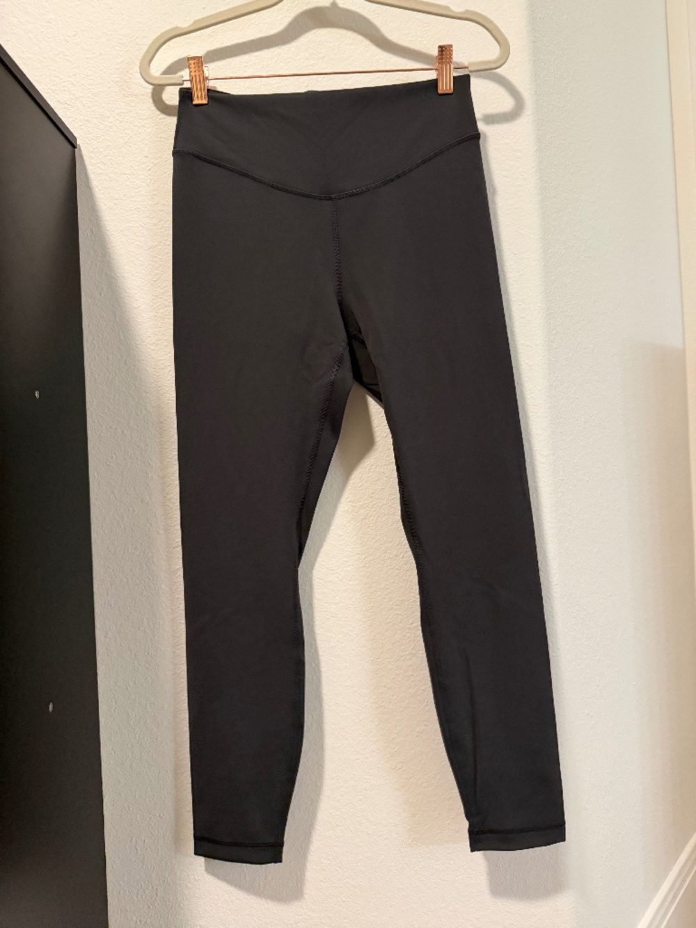 NWOT Lululemon Graphite Grey Wunder Under Smoothcover HR Tight 25", Size 8